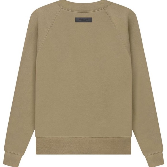 Essentials Crewneck Sweater in Tan - Picture 2 of 5